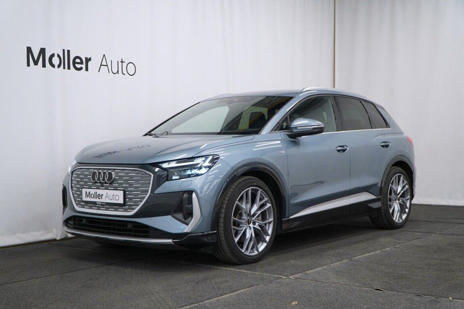 Audi Q4 e-tron, 2022, 77 kW, электричество, автомат, полный привод