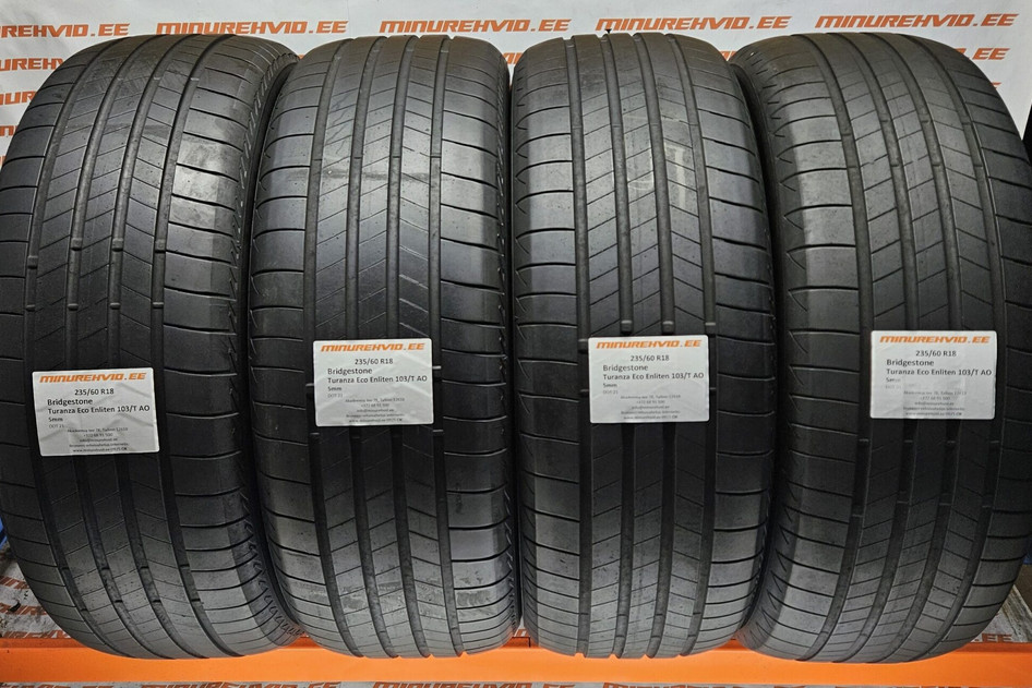 Used summer tire 235/60R18 Bridgestone Turanza Eco Enliten 103/T AO
