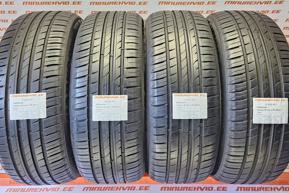 Kasutatud suverehv 215/55R17 Hankook Ventus Prime 2 FR 94/V