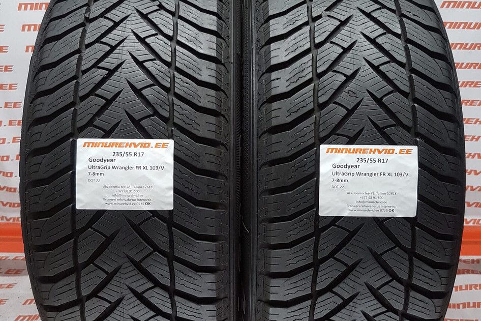 Used summer tire 235/55R17 GoodYear UltraGrip Wrangler FR XL 103/V