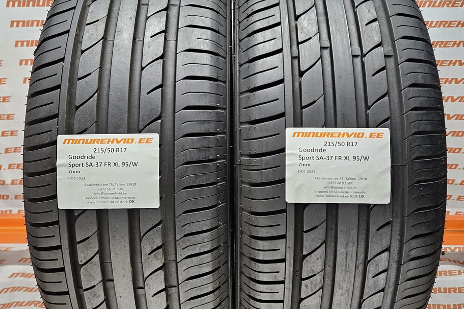 Kasutatud suverehv 215/50R17 Goodride Sport SA-37 FR XL 95/W