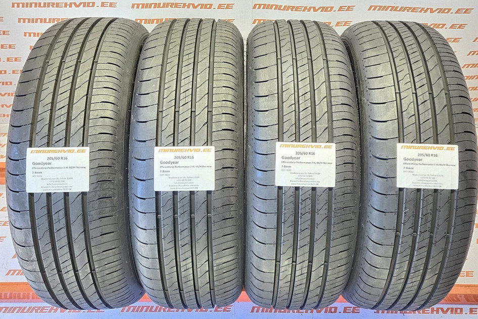 Kasutatud suverehv 205/60R16 GoodYear EfficientGrip Performance 2 XL 96/H like new 4022