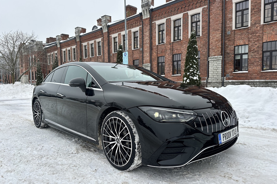 Mercedes-Benz EQE, 2022, 350 kW, электричество, автомат, полный привод