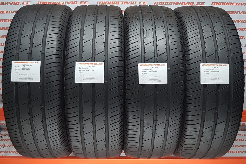 Kasutatud suverehv 235/65R16 Continental Vanco 2 115/113 R