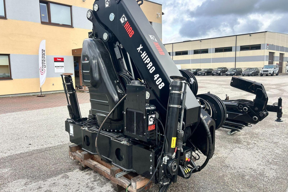Hiab Hipro 408E-6 + Jib 70X-4
