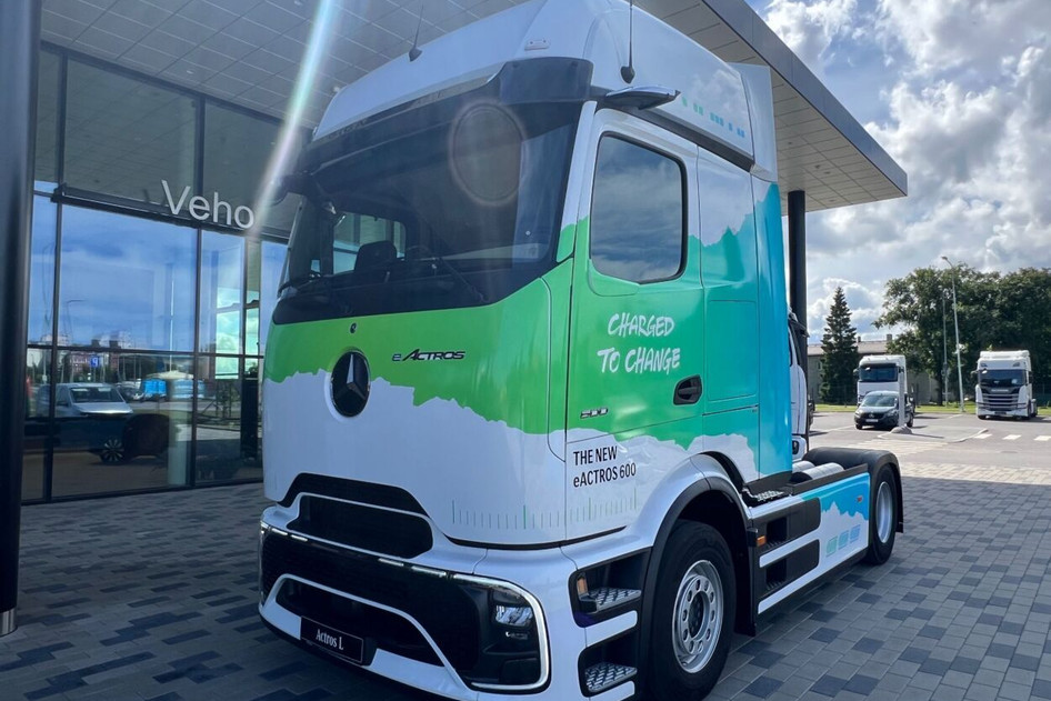 Mercedes-Benz Actros, 2026, 400 kW, elekter, automaat, tagavedu
