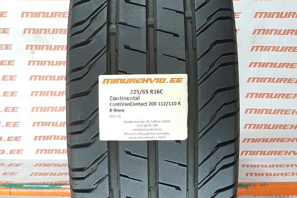 Used summer tire 225/65R16 Continental ContiVanContact 200 112/110 R