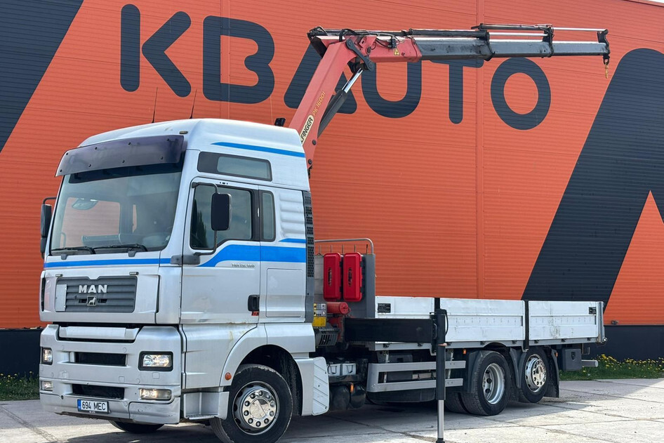 MAN TGA 26.463 FNLC, 2004, 12.8, 338 kW, diisel, manuaal, tagavedu