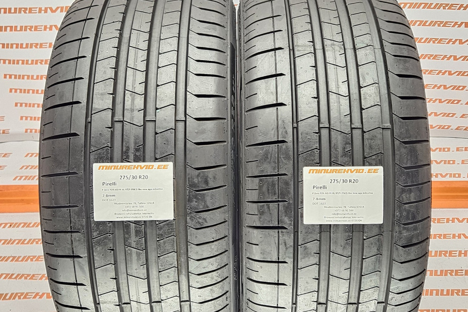 Used summer tire 275/30R20 Pirelli P Zero PZ4 AO FR XL 97/Y PNCS like new aga mõraline