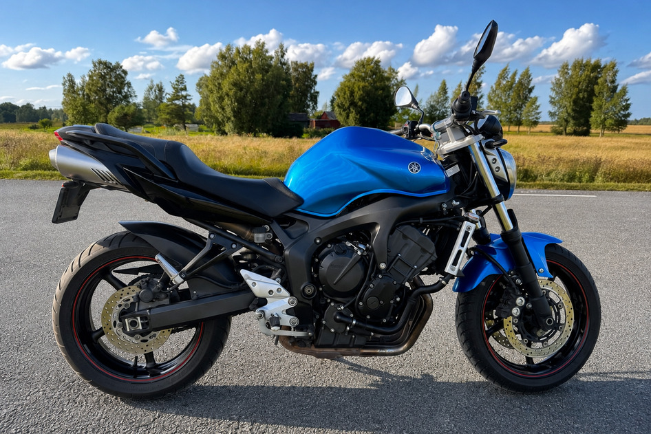 Yamaha FZ6, 2008, 0.6, 72 kW, bensiin, manuaal, tagavedu