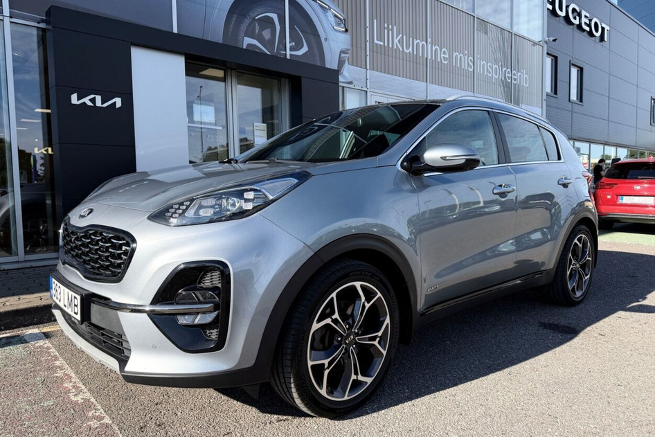 Kia Sportage, 2021, 1.6, 100 kW, гибрид (дизель/электричество), автомат, полный привод