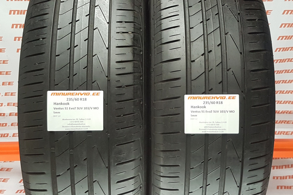 Kasutatud suverehv 235/60R18 Hankook Ventus S1 Evo 2 SUV 103/V MO/