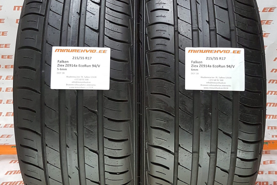 Kasutatud suverehv 215/55R17 Falken Ziex ZE914a EcoRun 94/V