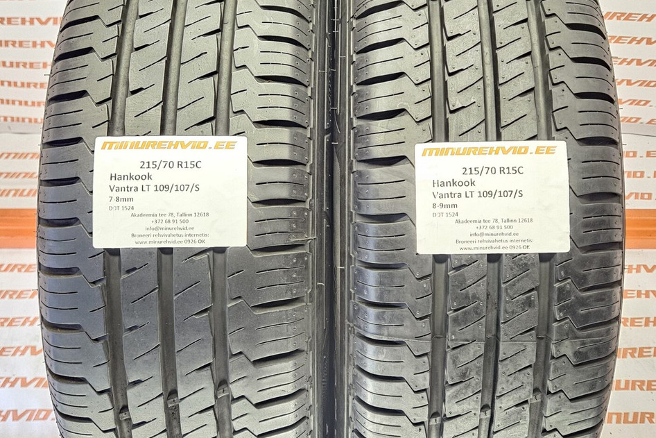 Kasutatud suverehv 215/70R15 Hankook Vantra LT 109/107/S
