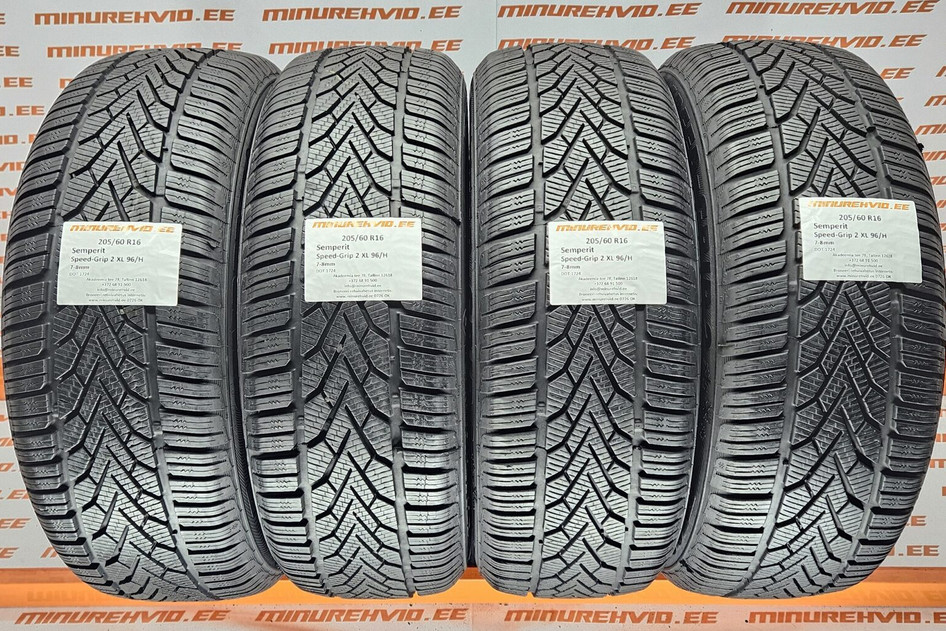 Used studless winter tire 205/60R16 Semperit Speed-Grip 2 XL 96/H