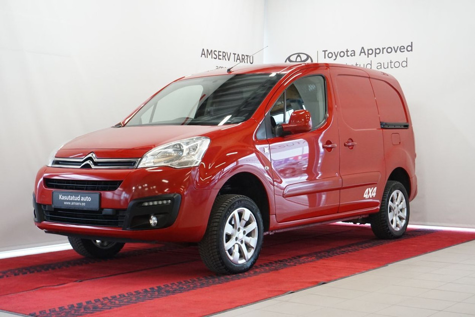 Citroën Berlingo, 2017, 1.6, 73 kW, diisel, manuaal, nelikvedu