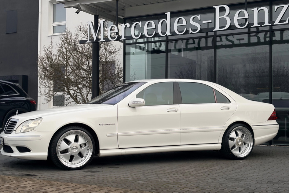 Mercedes-Benz S 55, 2003, 5.4, 265 kW, petrol, automatic, rear-wheel drive