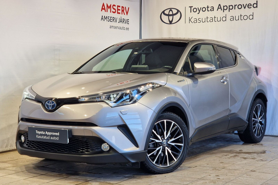 Toyota C-HR, 2018, 1.8, 72 kW, hibridas (benzinas/elektra), automatinė, priekiniai varomieji ratai