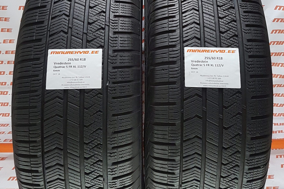 Used studless winter tire 255/60R18 Vredestein Quatrac 5 FR XL 112/V