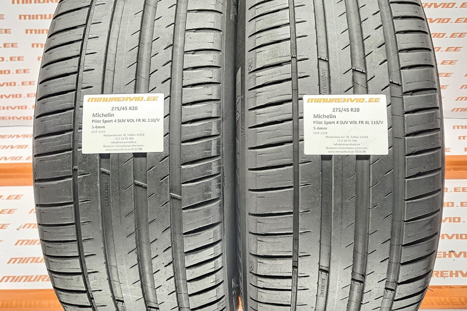 Kasutatud suverehv 275/45R20 Michelin Pilot Sport 4 SUV VOL FR XL 110/V