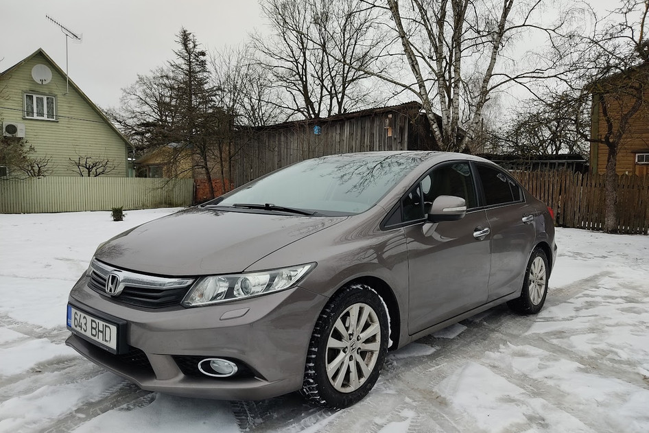 Honda Civic, 2012, 1.8, 104 kW, bensiin+lpg, automaat, esivedu