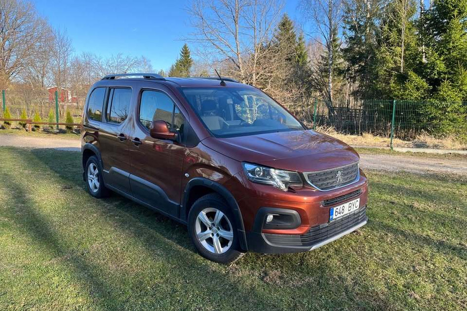 Peugeot Rifter, 2018, 1.5, 75 kW, diisel, manuaal, esivedu