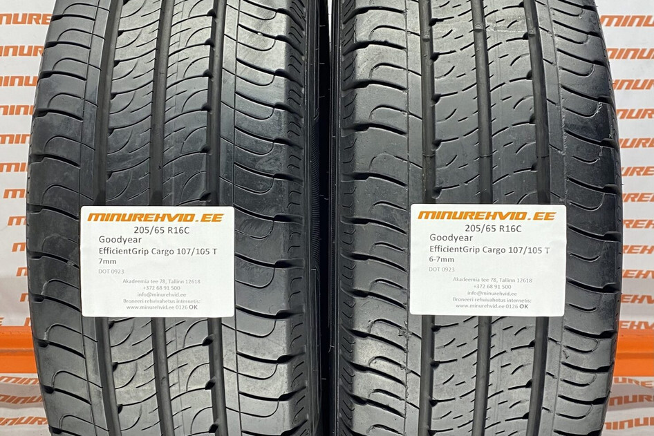Used summer tire 205/65R16 GoodYear EfficientGrip Cargo 107/105 T