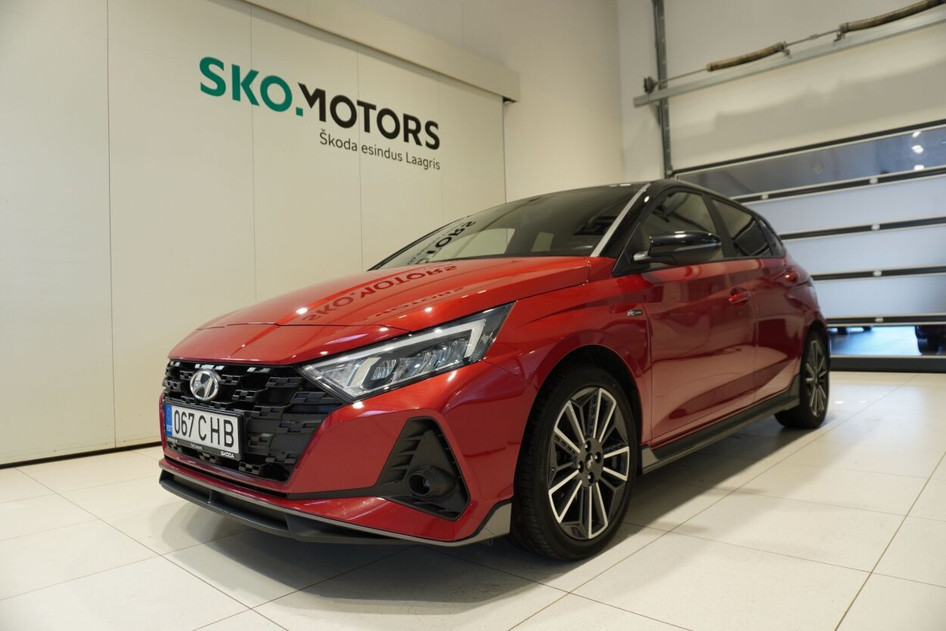 Hyundai i20, 2022, 1.0, 88.3 kW, hübriid (bensiin/elekter), automaat, esivedu