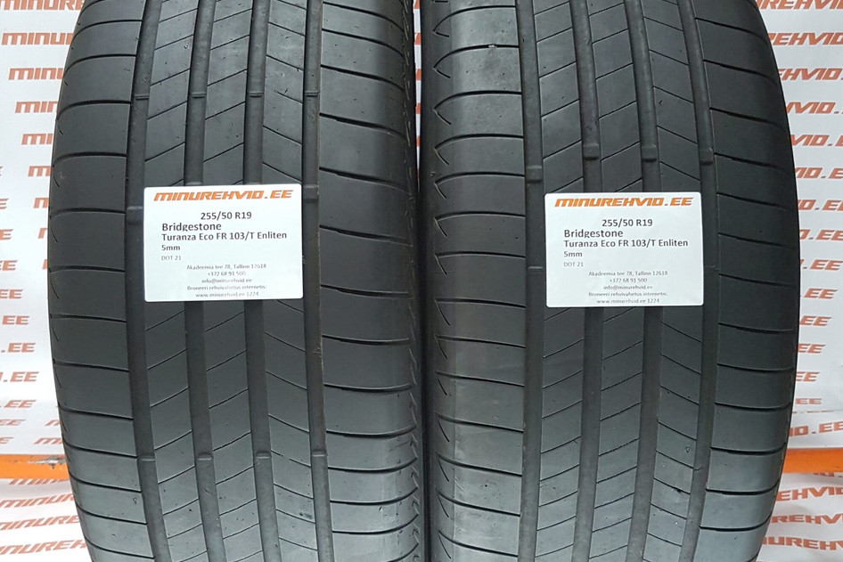 Kasutatud suverehv 255/50R19 Bridgestone Turanza Eco FR 103/T Enliten