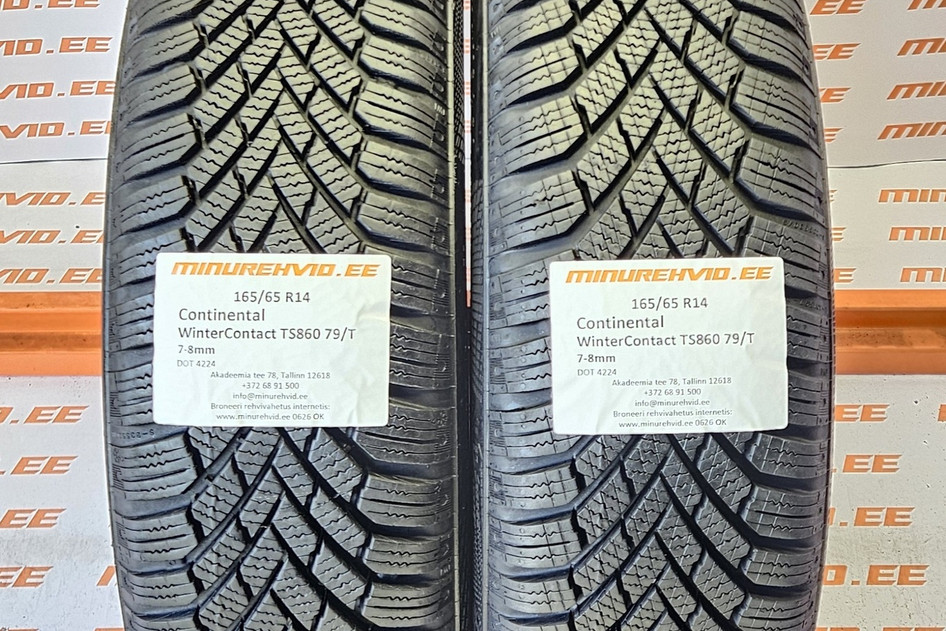 Kasutatud lamellrehv 165/65R14 Continental WinterContact TS860 79/T