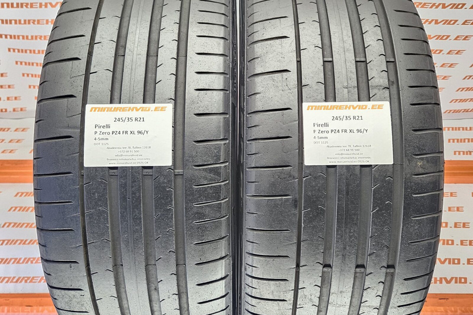 Kasutatud suverehv 245/35R21 Pirelli P Zero PZ4 FR XL 96/Y