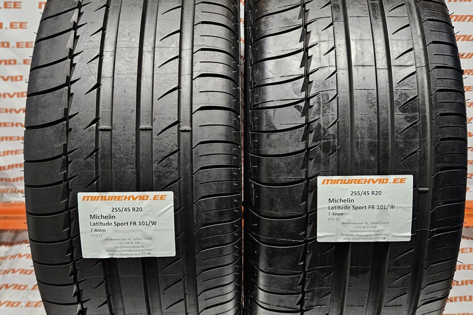 Kasutatud suverehv 255/45R20 Michelin Latitude Sport FR 101/W
