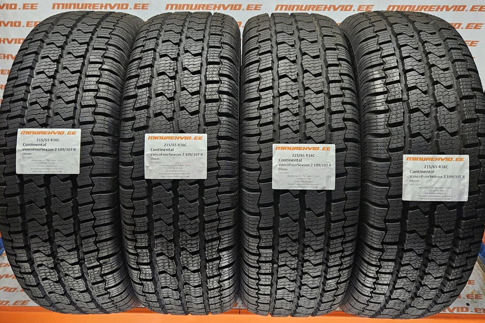 Kasutatud lamellrehv 215/65R16 Continental VancoFourSeason 2 109/107 R 1824