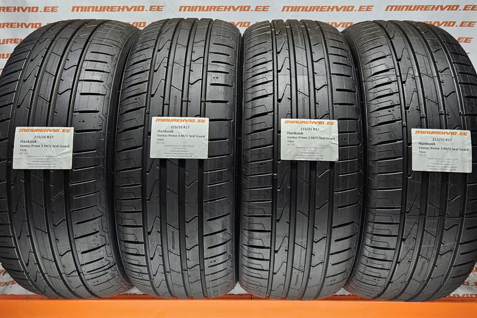 Kasutatud suverehv 215/55R17 Hankook Ventus Prime 3 94/V Seal Guard