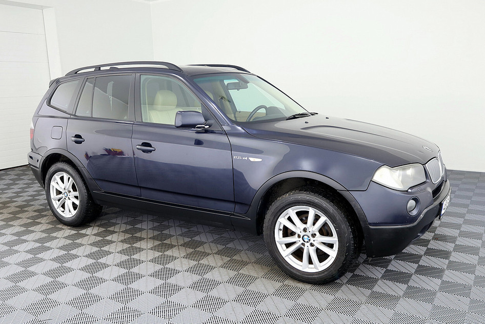 BMW X3, 2007, 2.5, 160 kW, petrol, automatic, four-wheel drive