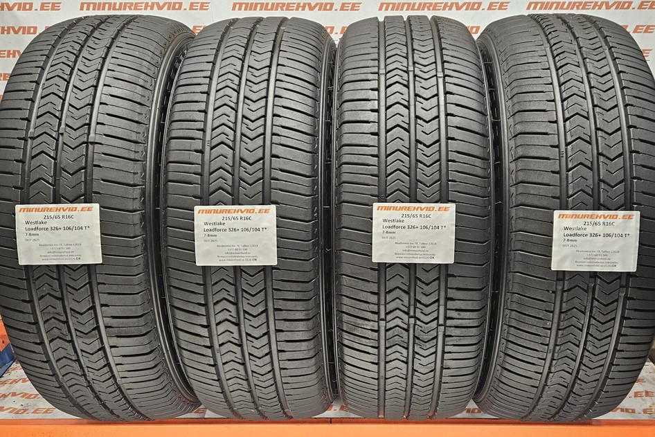 Подержанный летняя шина 215/65R16 Westlake Loadforce 326+ 106/104 T 2825