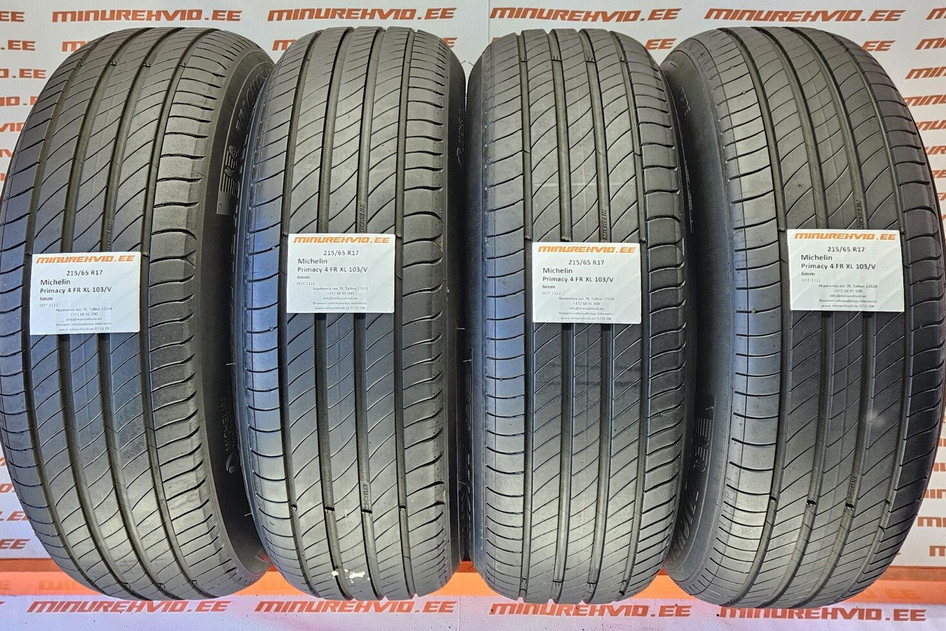 Used summer tire 215/65R17 Michelin Primacy 4 FR XL 103/V