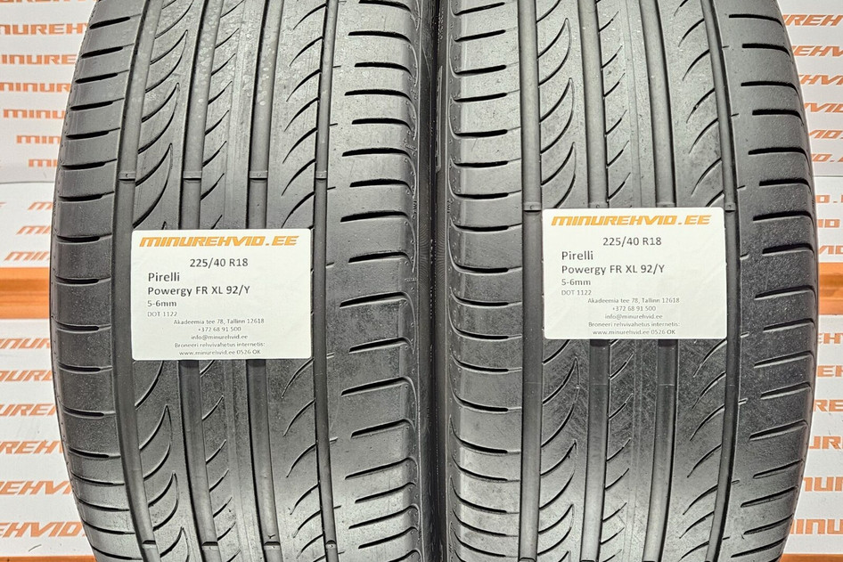 Kasutatud suverehv 225/40R18 Pirelli Powergy FR XL 92/Y