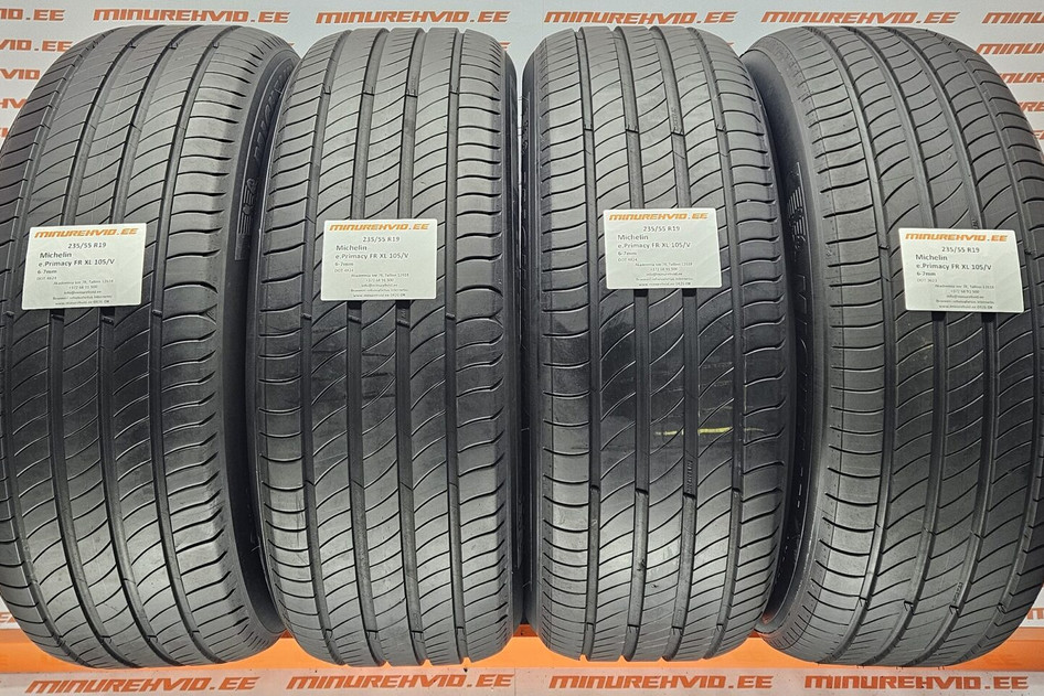 Kasutatud suverehv 235/55R19 Michelin e.Primacy FR XL 105/V 3x4824 1x3623
