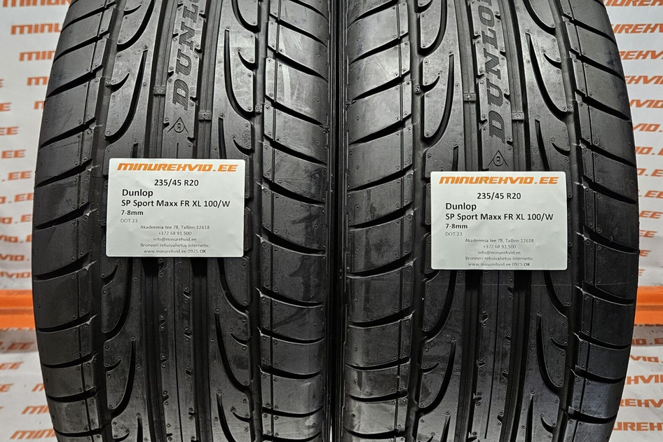 Lietots summer tire 235/45R20 Dunlop SP Sport Maxx FR XL 100/W