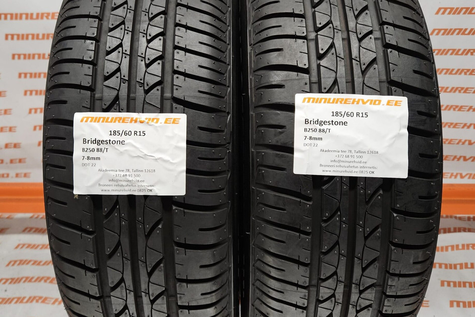 Kasutatud suverehv 185/60R15 Bridgestone B250 88/T