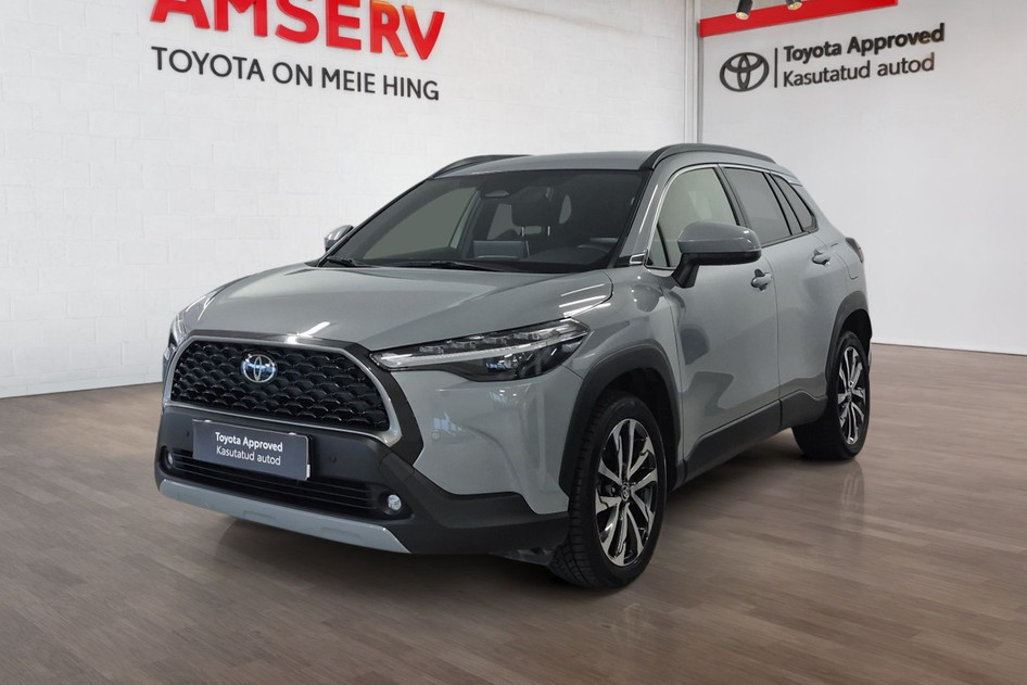 Toyota Corolla Cross, 2024, 1.8, 72 kW, hübriid (bensiin/elekter), automaat, esivedu