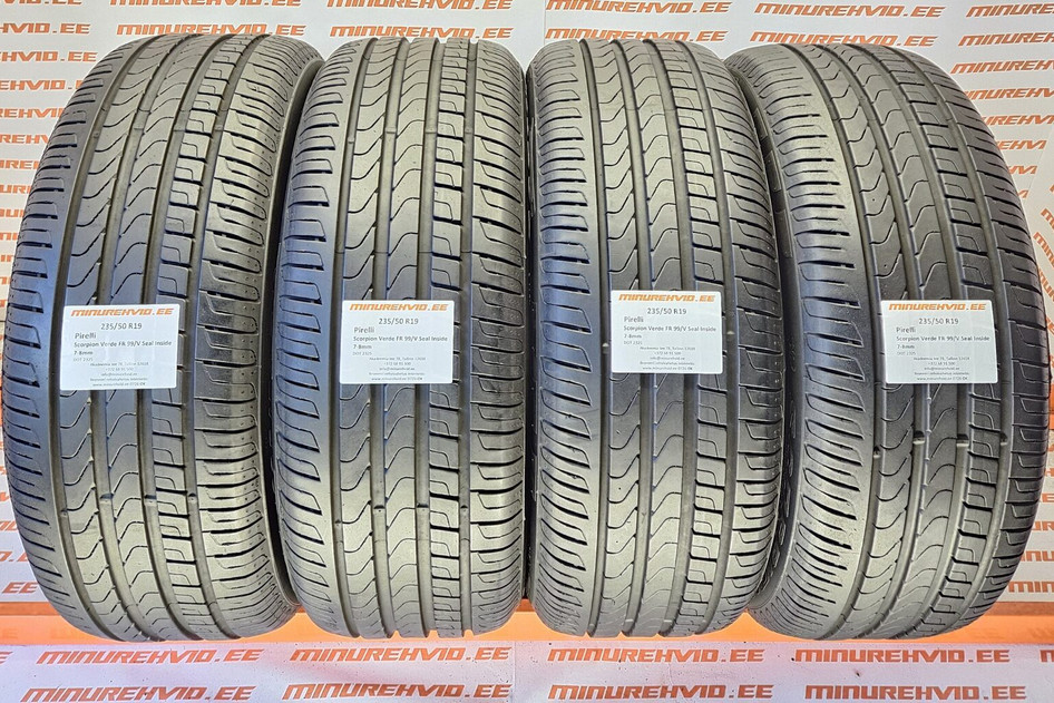 Used summer tire 235/50R19 Pirelli Scorpion Verde FR 99/V Seal Inside 2325