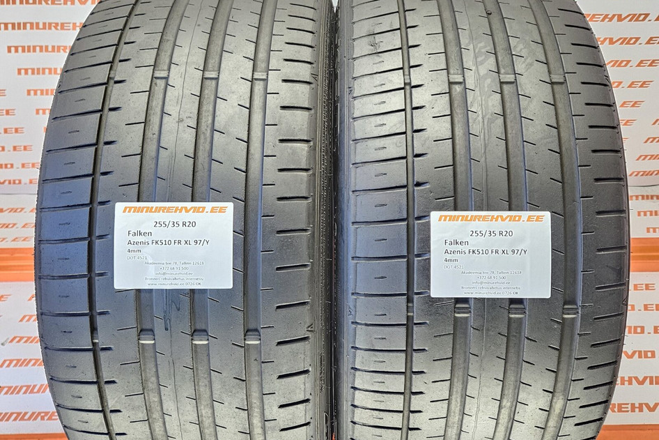 Used summer tire 255/35R20 Falken Azenis FK510 FR XL 97/Y