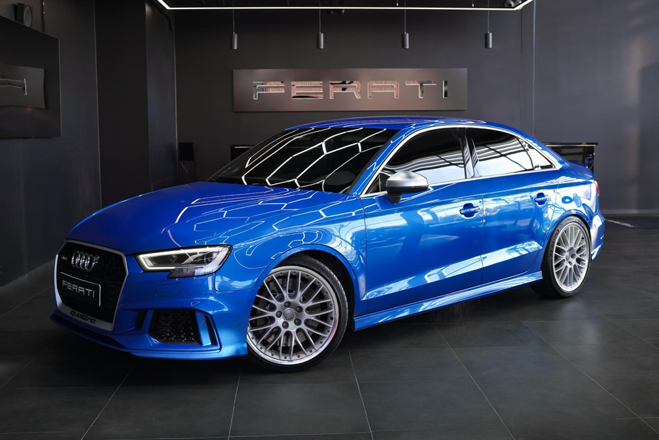 Audi RS3, 2018, 2.5, 294 kW, benzinas, automatinė, visų varomųjų ratų pavara