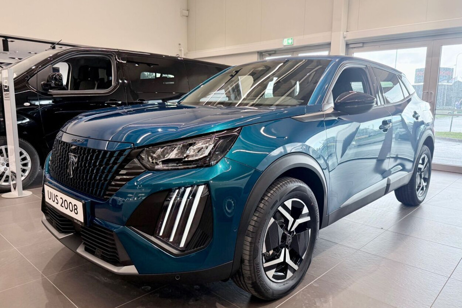 Peugeot 2008, 2026, 1.2, 100 kW, hübriid (bensiin/elekter), automaat, esivedu