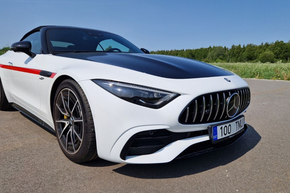 Mercedes-Benz SL 43 AMG, 2024, 2.0, 280 kW, hübriid (bensiin/elekter), automaat, tagavedu