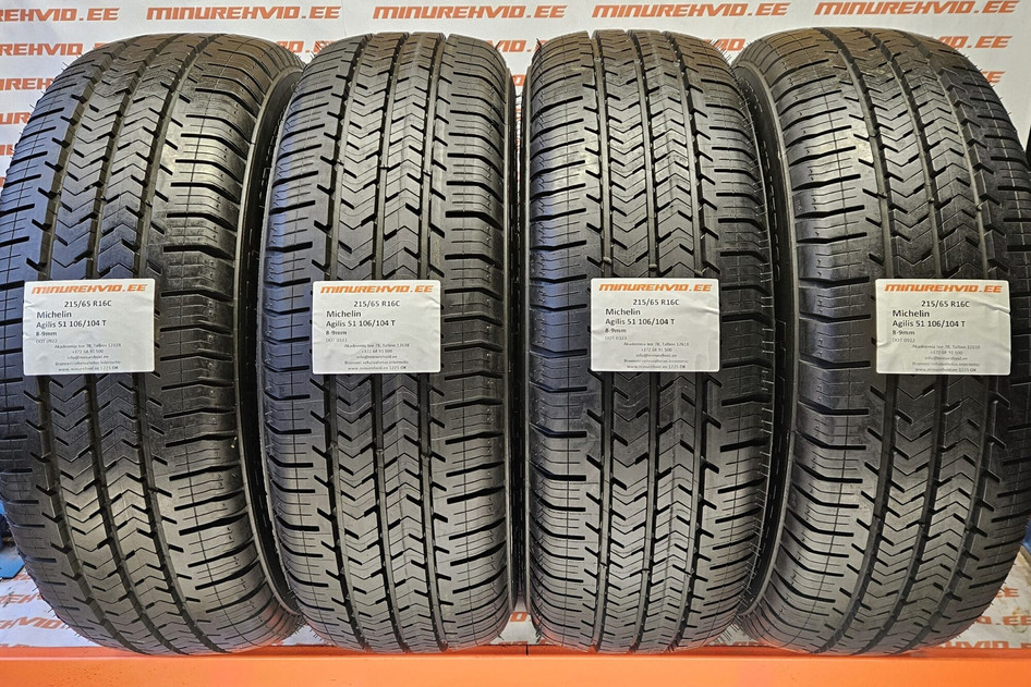 Used summer tire 215/65R16 Michelin Agilis 51 106/104 T 0323+0922