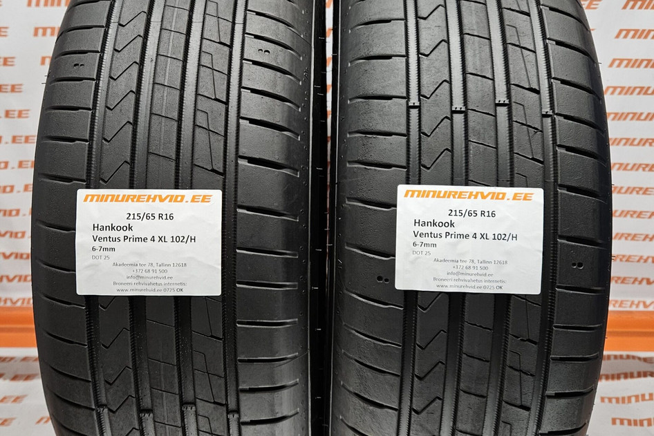 Kasutatud suverehv 215/65R16 Hankook Ventus Prime 4 XL 102/H