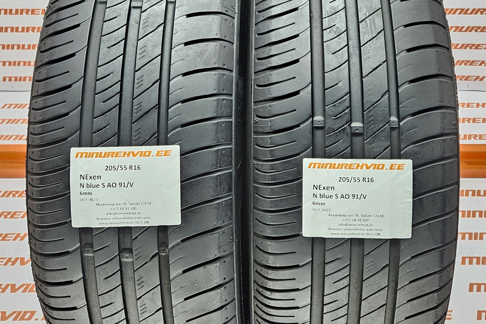 Kasutatud suverehv 205/55R16 Nexen N blue S AO 91/V